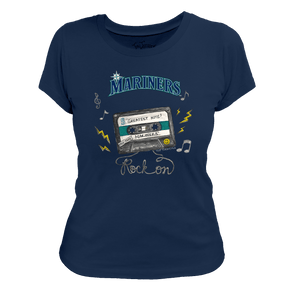 Seattle Mariners Mixtape Women's Tee Shirt