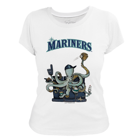 Seattle Mariners Octopus Tee Shirt
