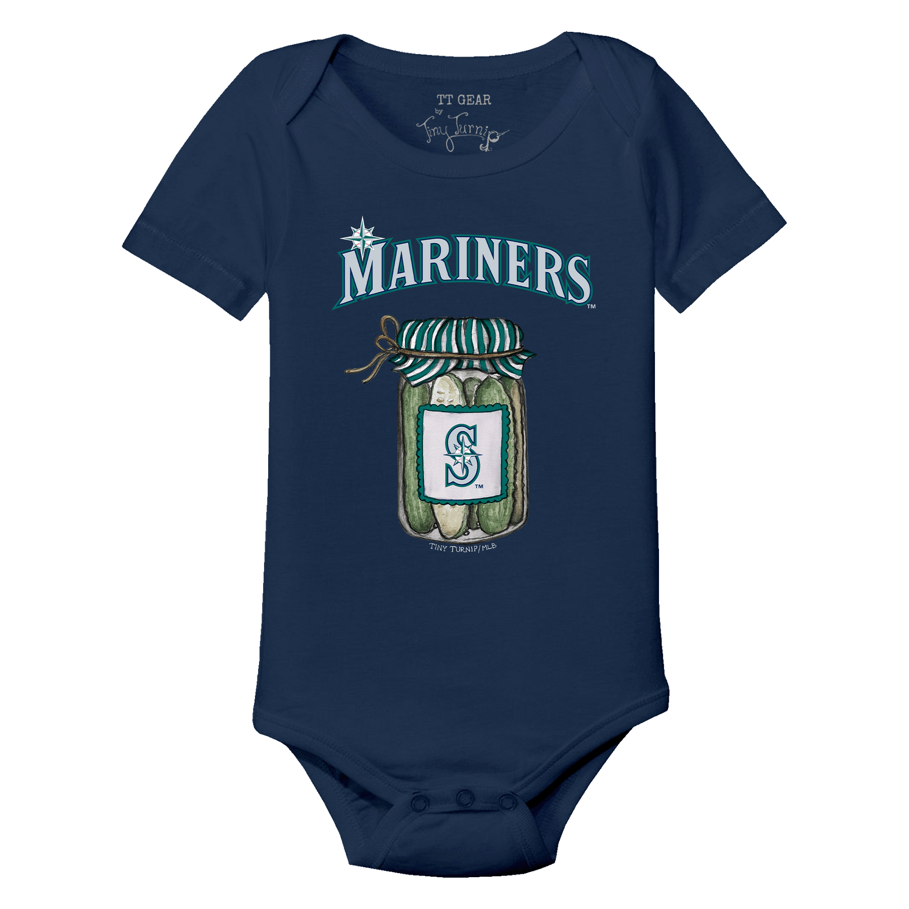 Seattle Mariners Pickle Jar Short Sleeve Snapper