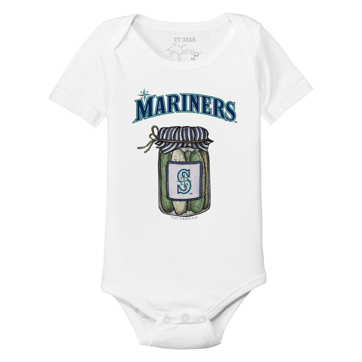 Seattle Mariners Pickle Jar Short Sleeve Snapper