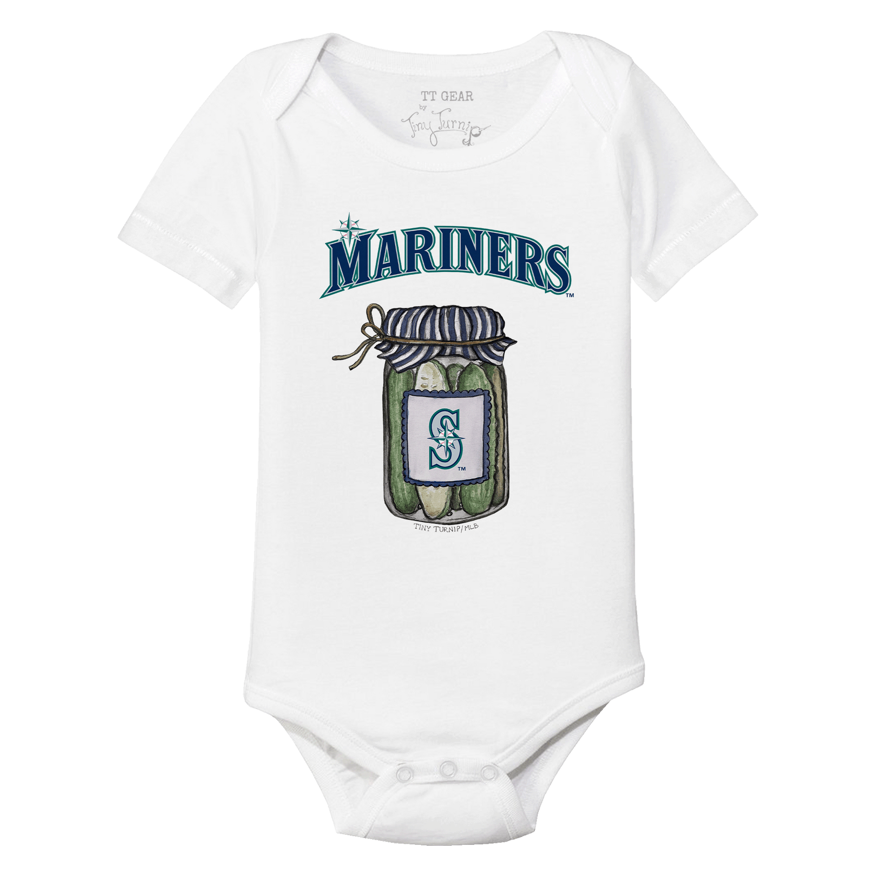 Seattle Mariners Pickle Jar Short Sleeve Snapper