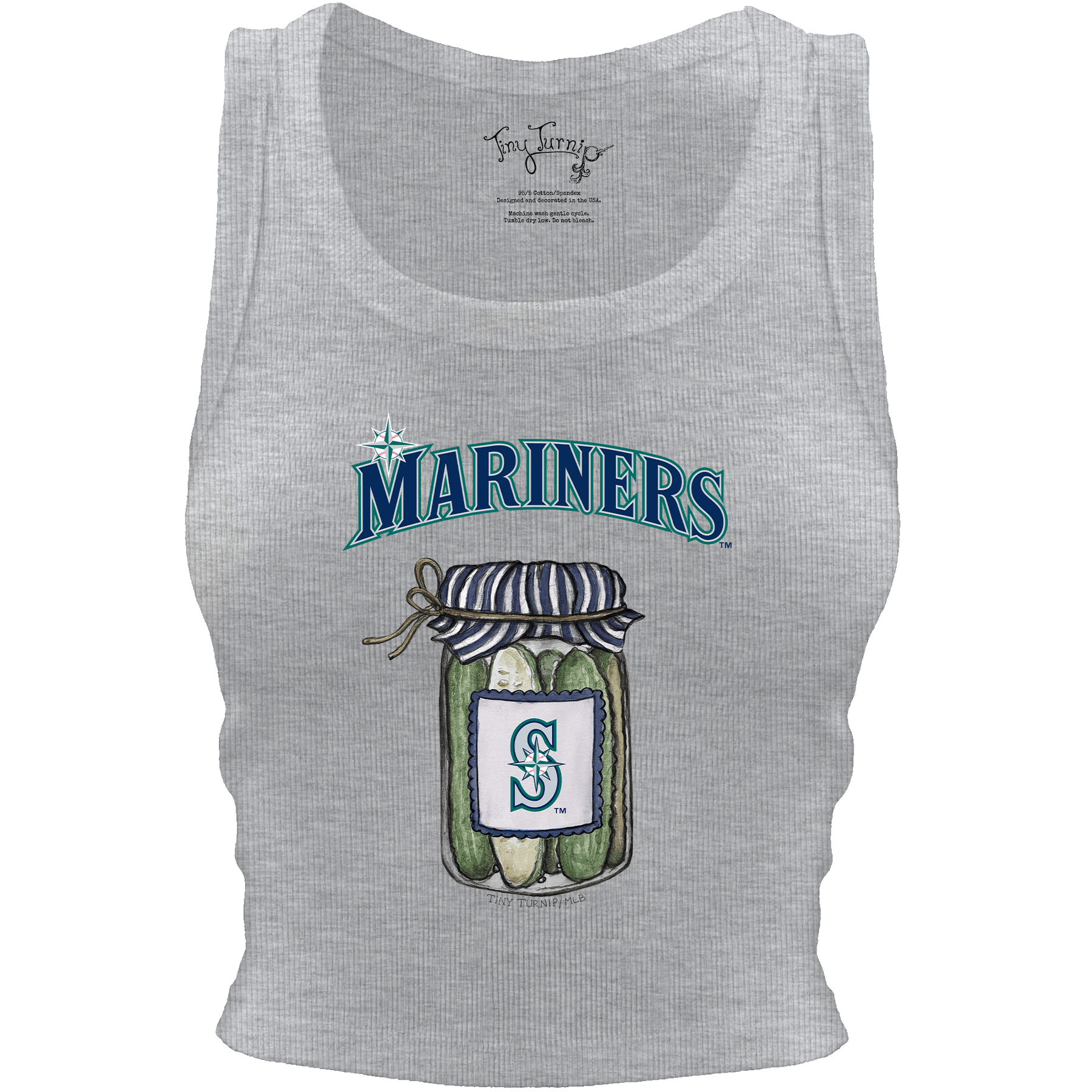 Seattle Mariners Pickle Jar Crop Tank