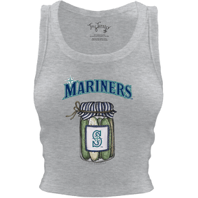 Seattle Mariners Pickle Jar Crop Tank