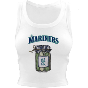 Seattle Mariners Pickle Jar Crop Tank