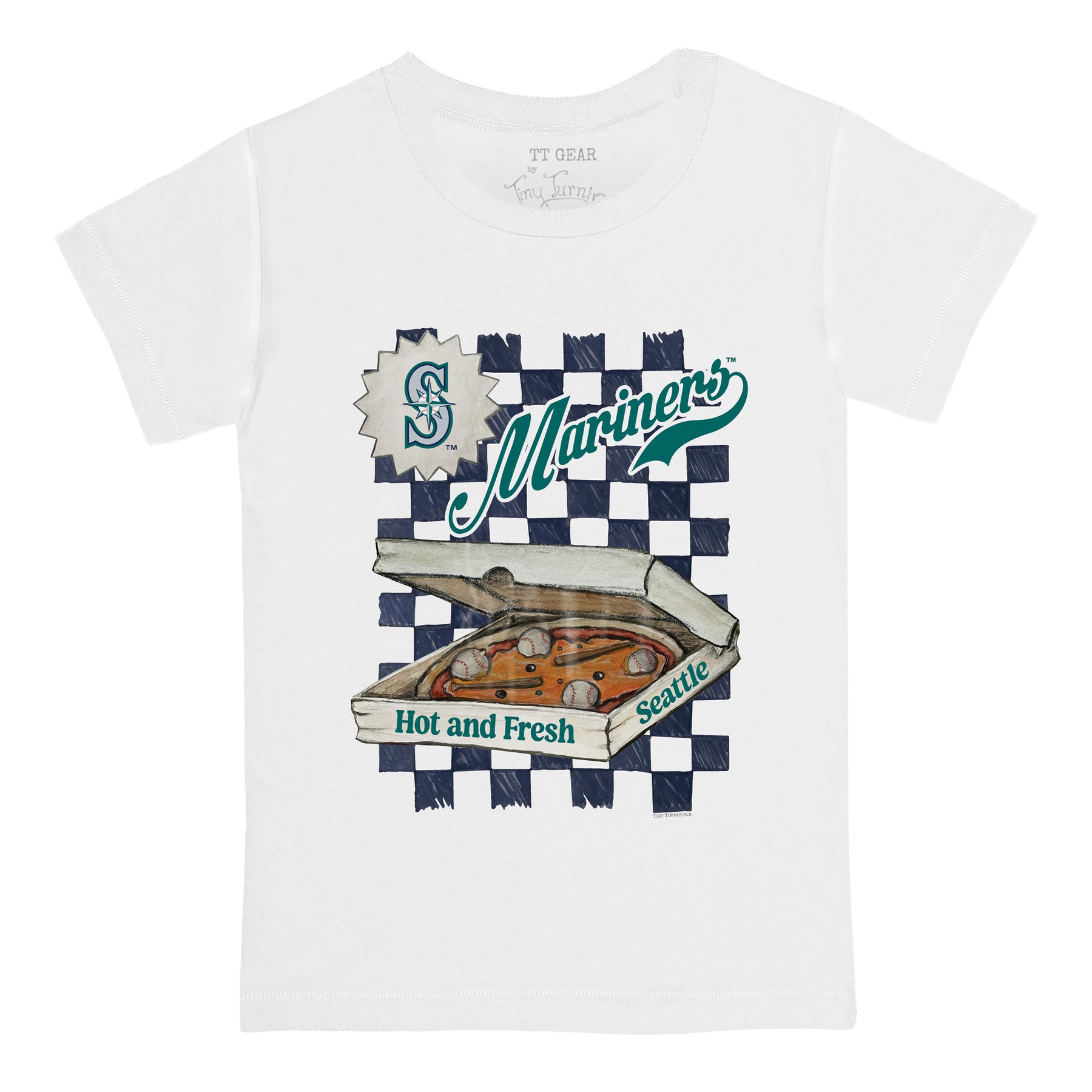 Seattle Mariners Pizza Tee Shirt