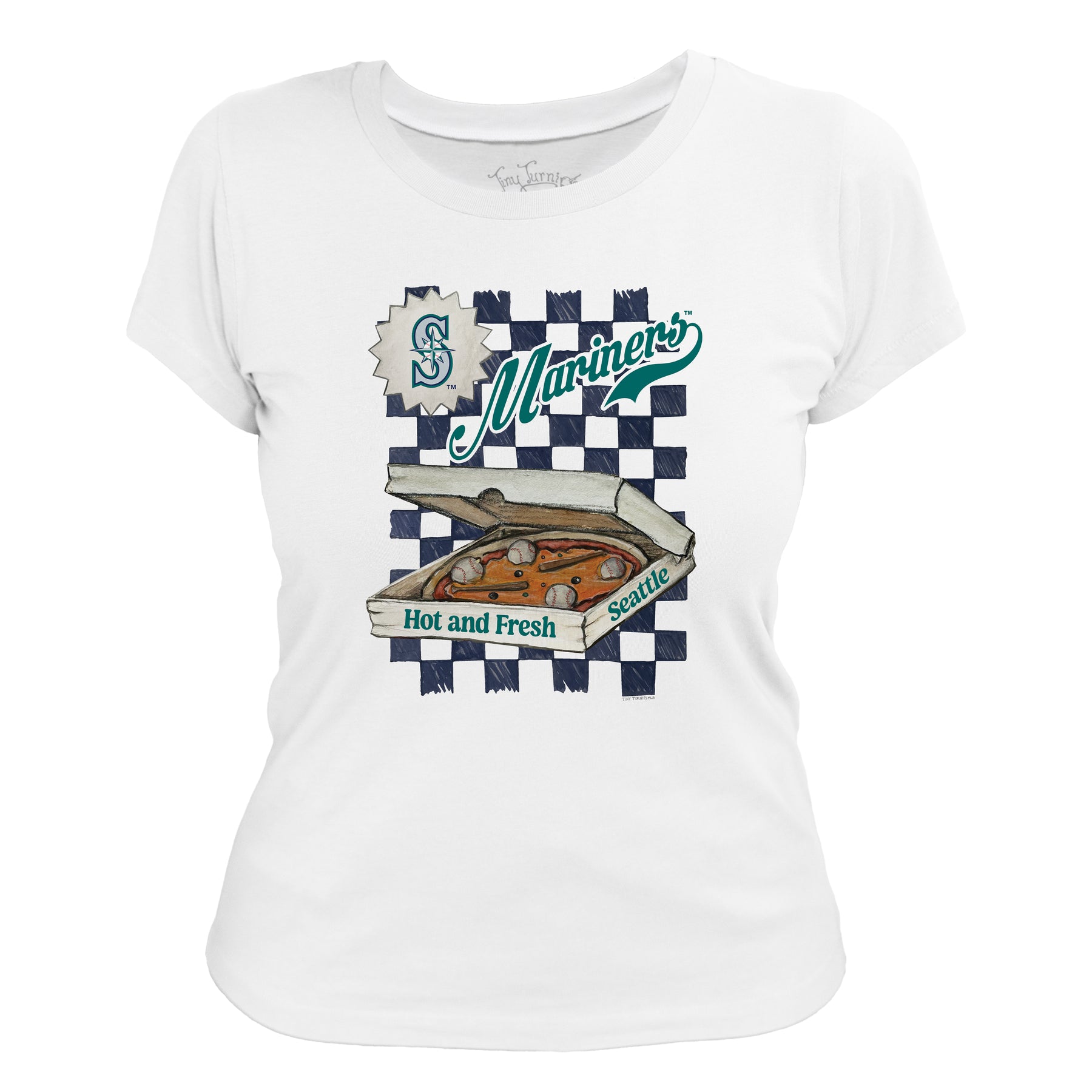 Seattle Mariners Pizza Tee Shirt