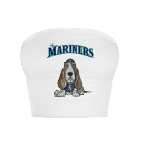 Seattle Mariners Puddy Crop Tube Top