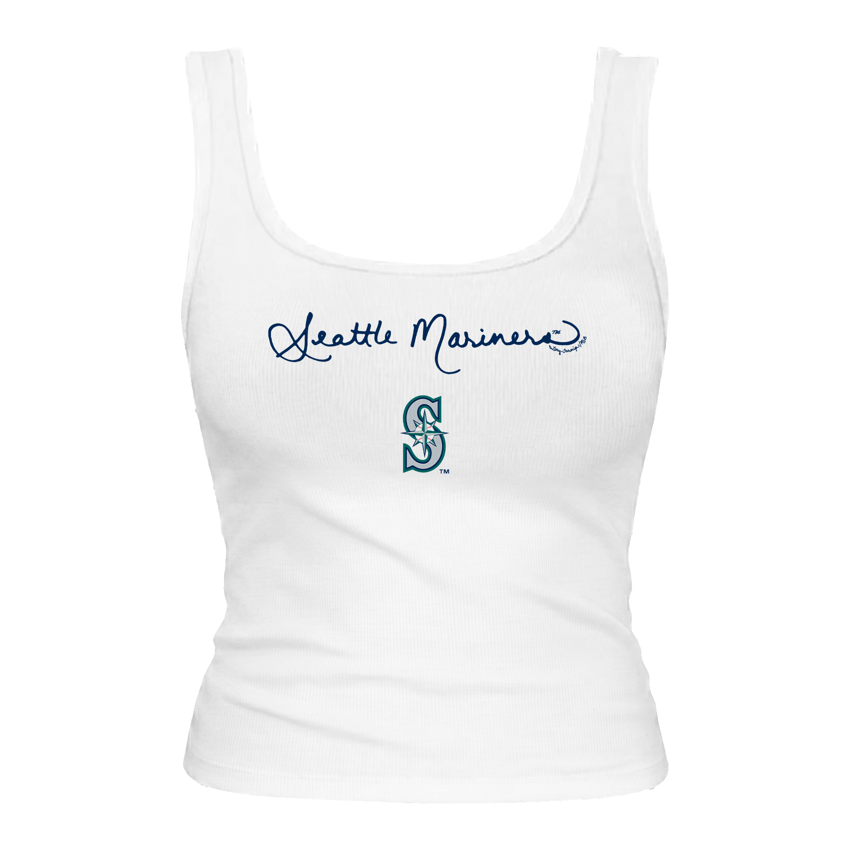 Seattle Mariners Logo Script Emmy Tank