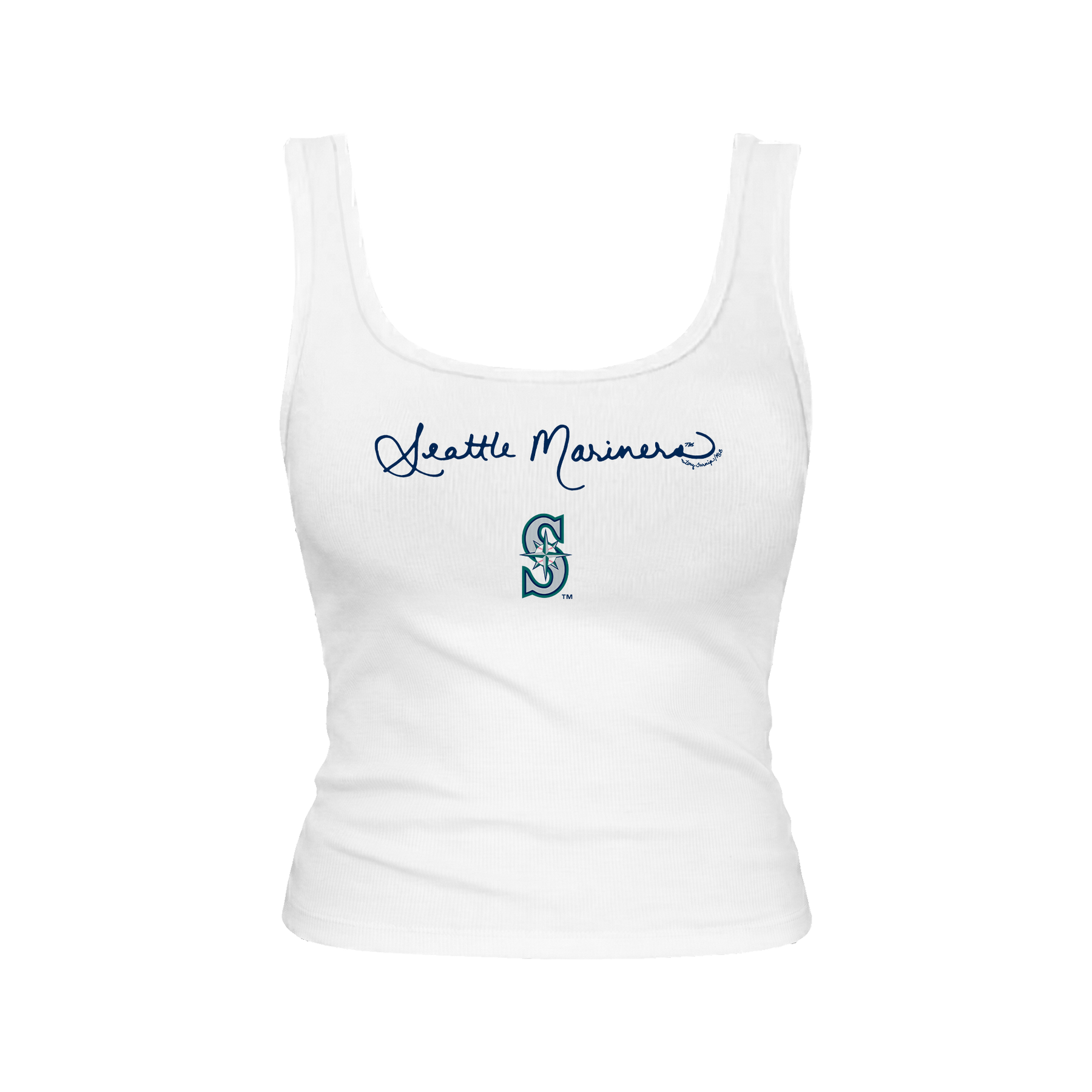 Seattle Mariners Logo Script Emmy Tank