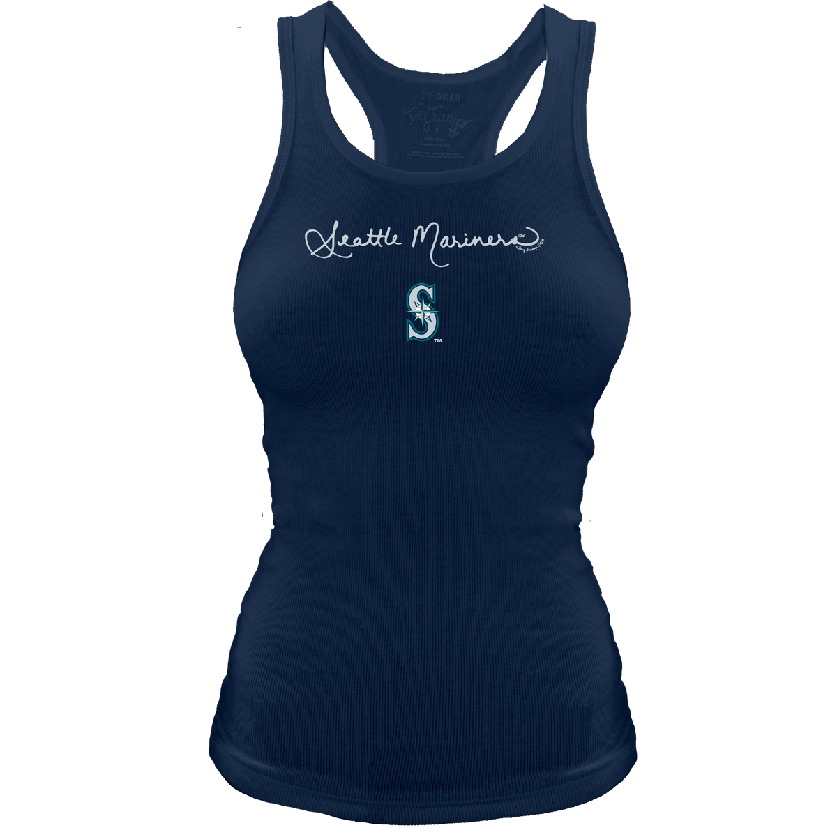 Seattle Mariners Logo Script Classic Tank - Tiny Turnip