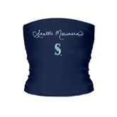 Seattle Mariners Logo Script Tube Top - Tiny Turnip