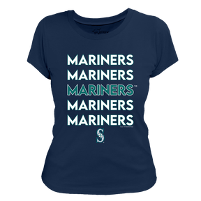 Seattle Mariners Stacked Tee Shirt