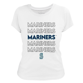 Seattle Mariners Stacked Tee Shirt