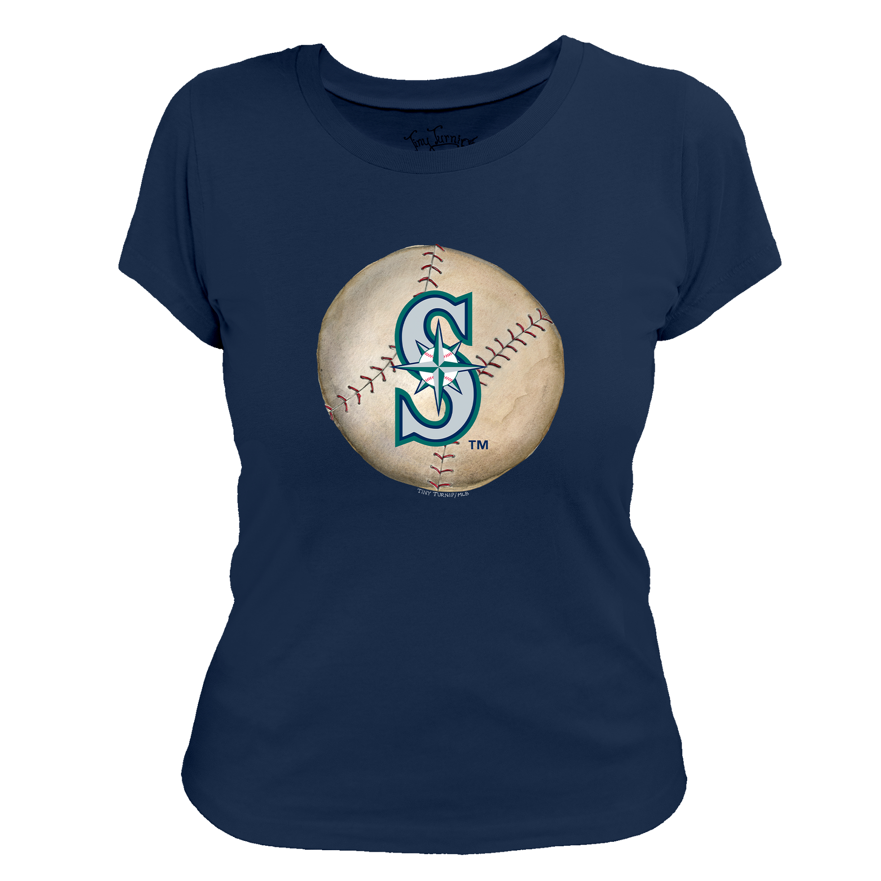 Seattle Mariners Stitched Baseball Tee Shirt