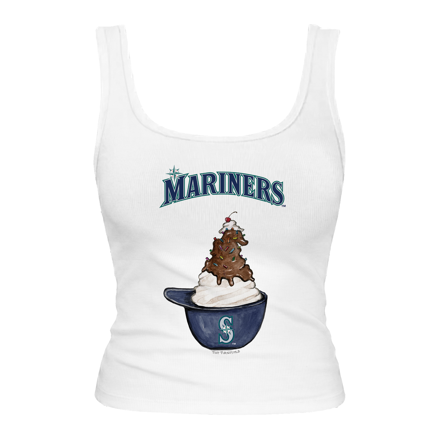 Seattle Mariners Sundae Helmet Emmy Tank