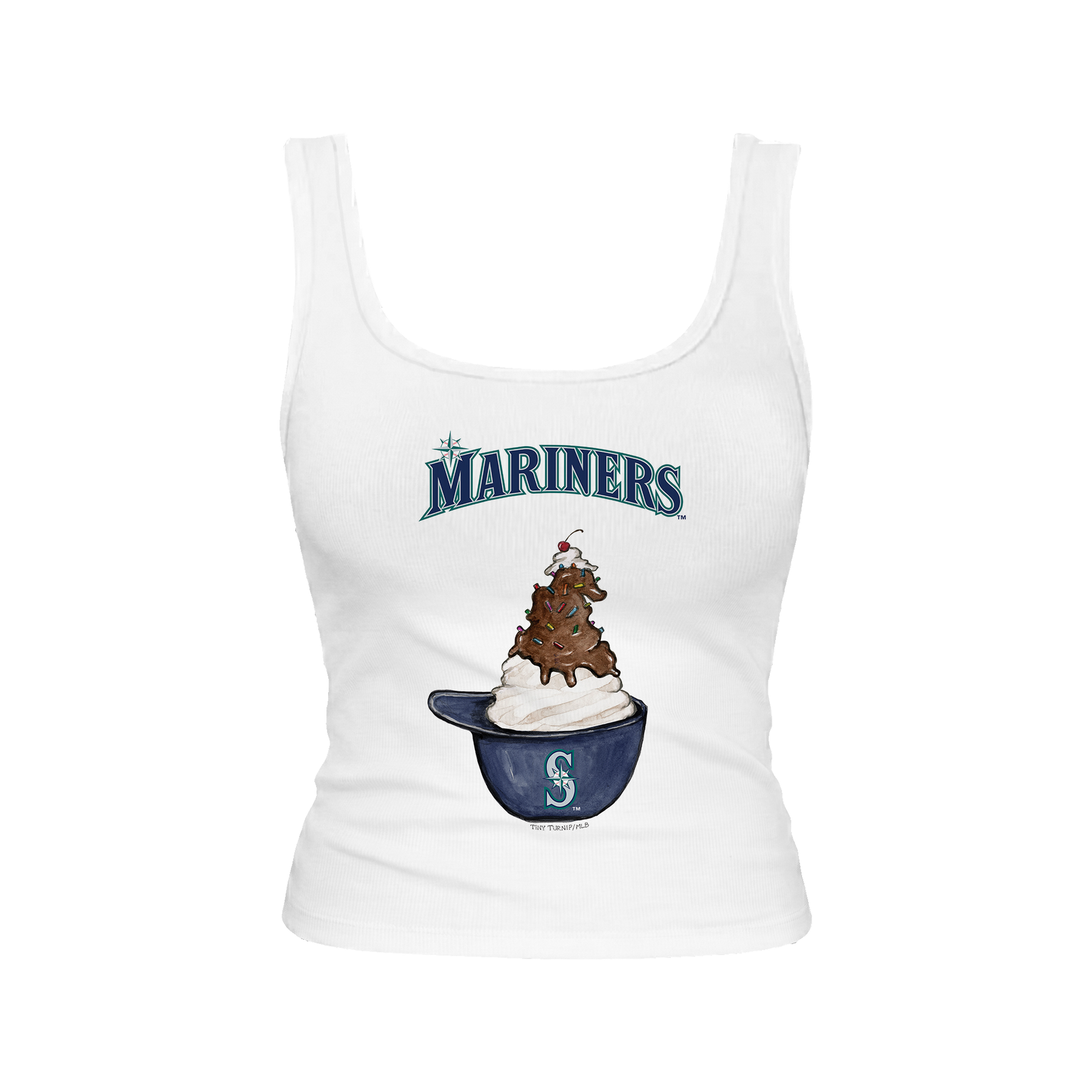 Seattle Mariners Sundae Helmet Emmy Tank