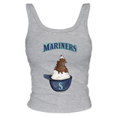 Seattle Mariners Sundae Helmet Ribbed Tank