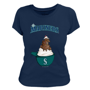 Seattle Mariners Sundae Helmet Women's Tee Shirt