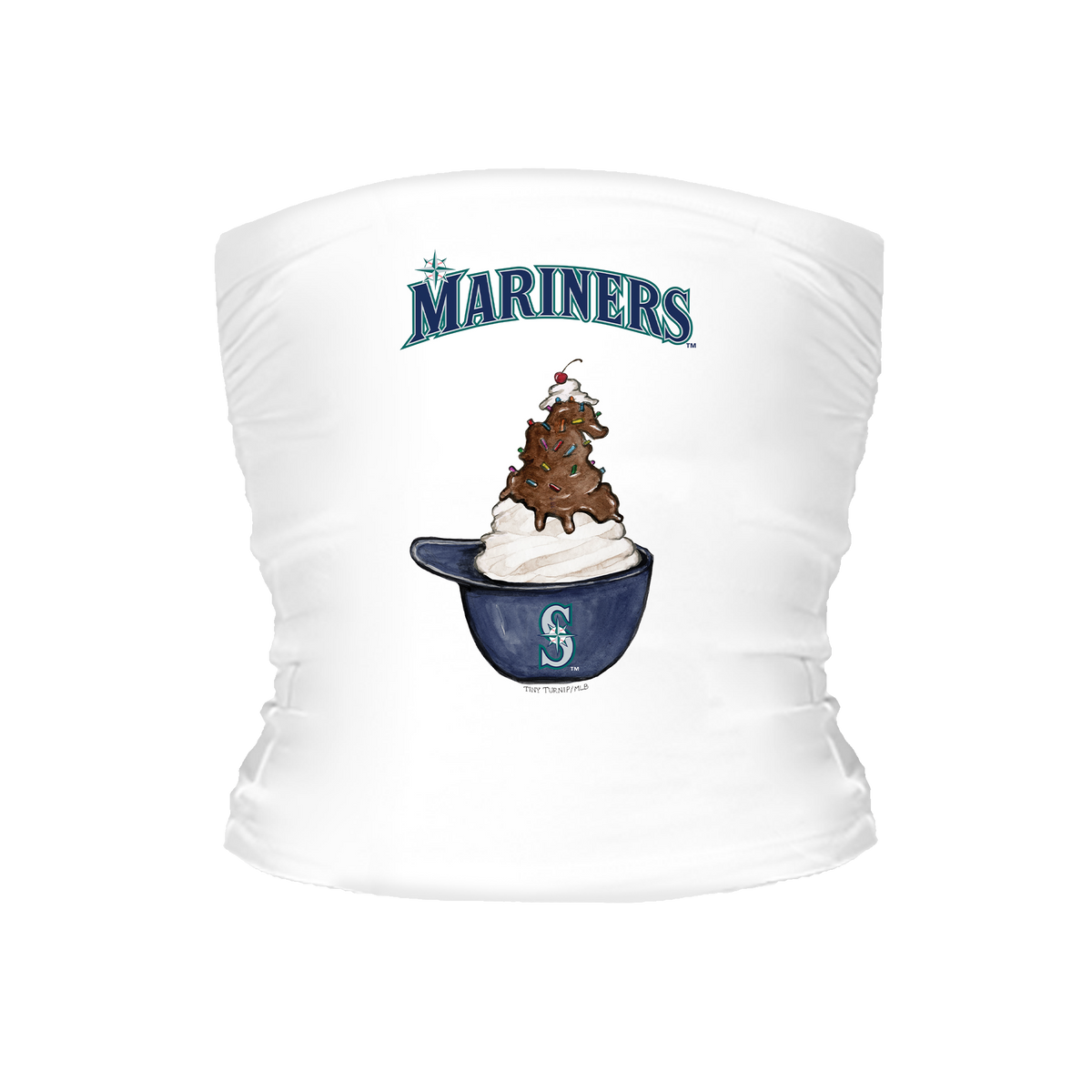 Seattle Mariners Sundae Helmet Tube Top - Tiny Turnip
