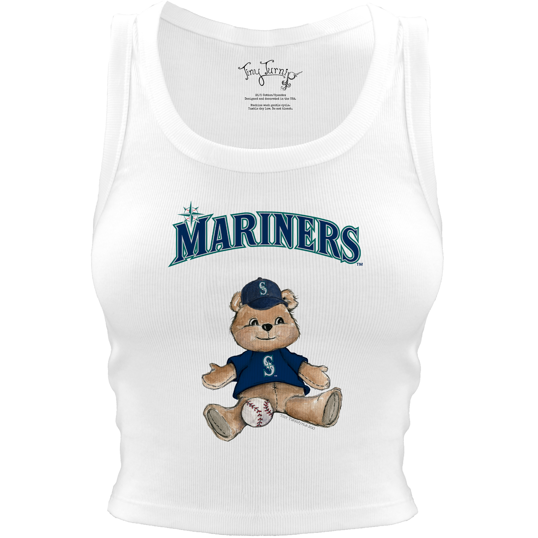 Seattle Mariners Teddy Crop Tank