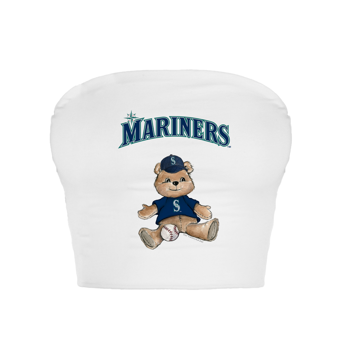 Seattle Mariners Teddy Crop Tube Top