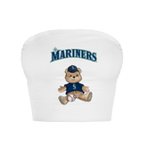 Seattle Mariners Teddy Crop Tube Top