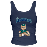 Seattle Mariners Teddy Ribbed Tank - Tiny Turnip