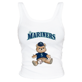Seattle Mariners Teddy Ribbed Tank - Tiny Turnip