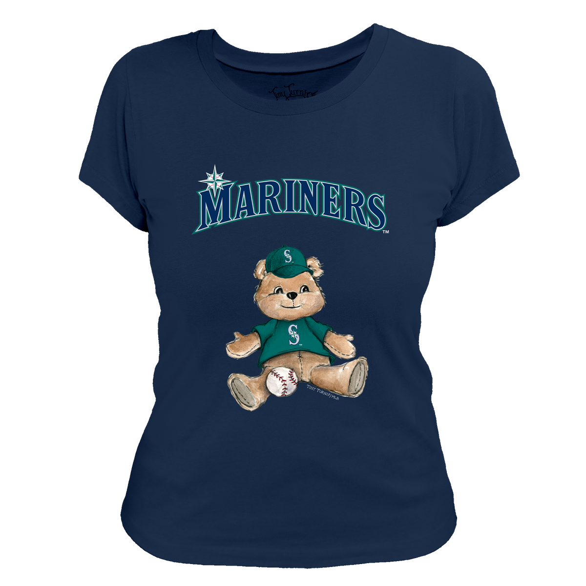 Seattle Mariners Boy Teddy Women's Tee Shirt