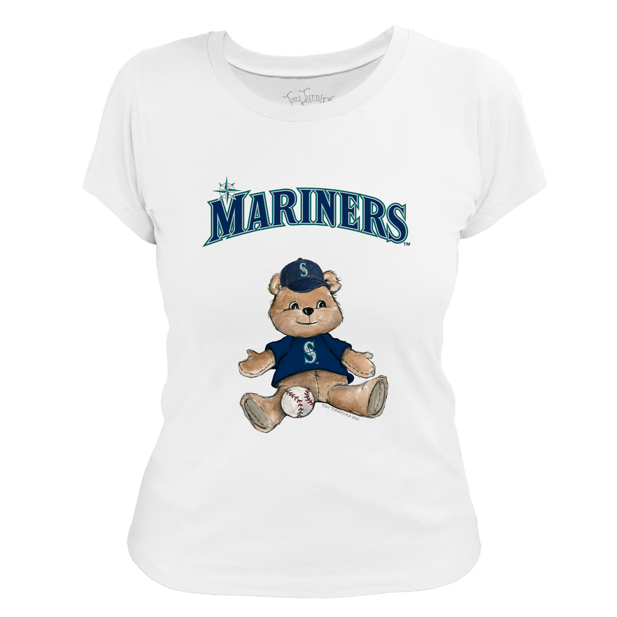 Seattle Mariners Boy Teddy Women's Tee Shirt