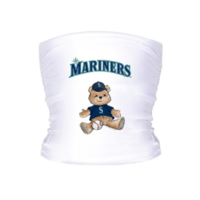 Seattle Mariners Teddy Tube Top - Tiny Turnip