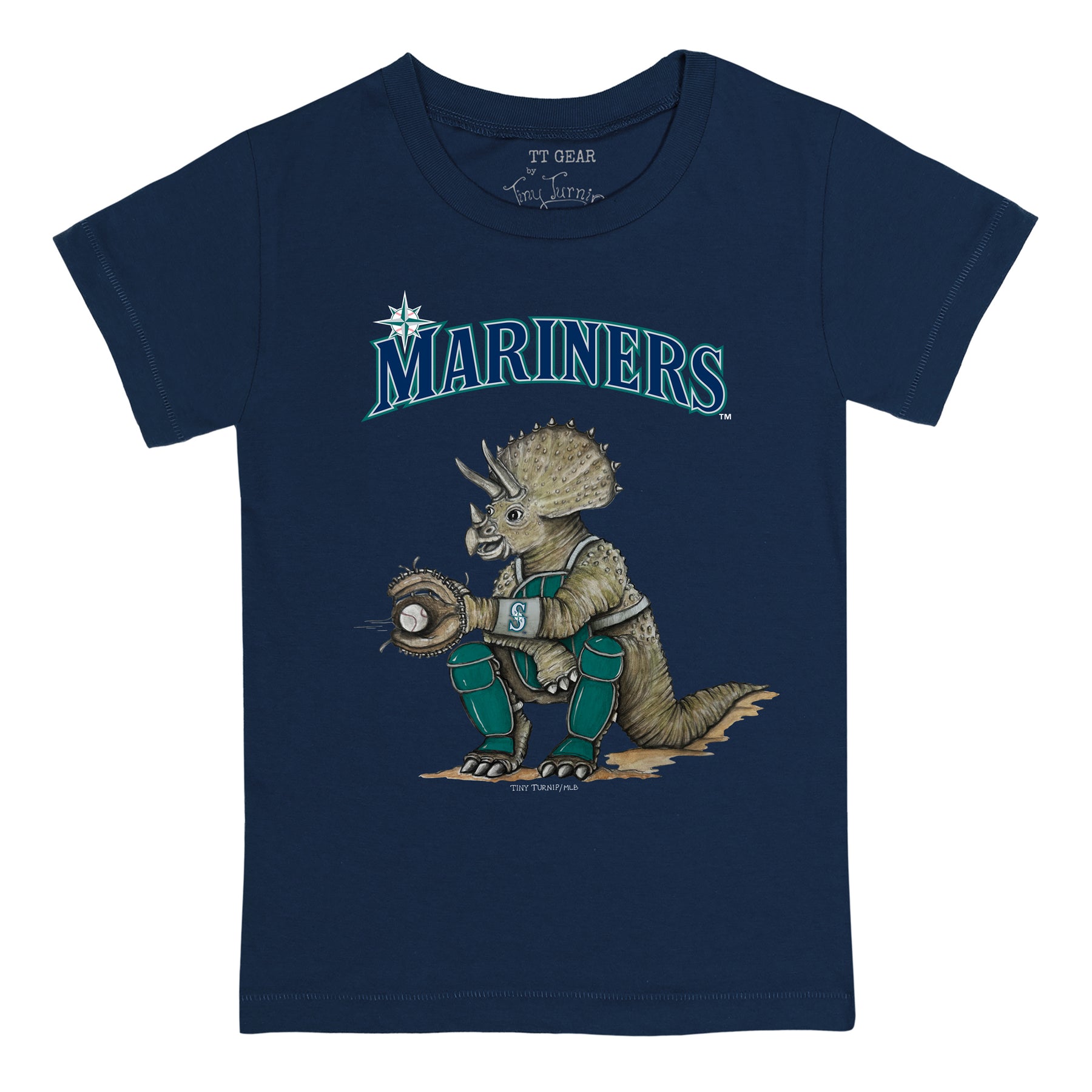 Seattle Mariners Triceratops Tee Shirt