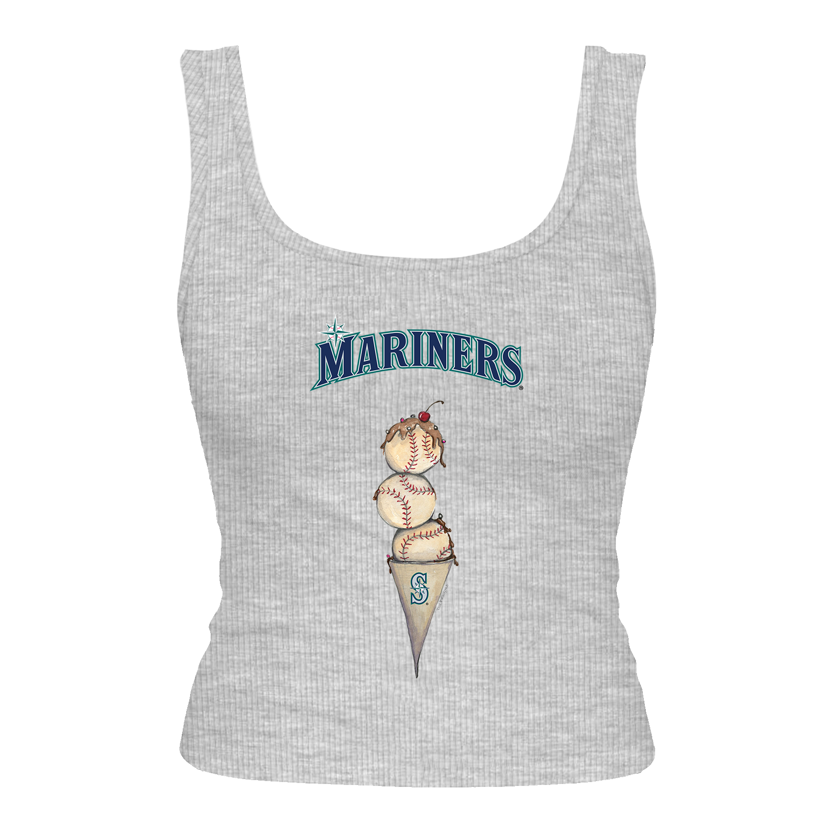 Seattle Mariners Triple Scoop Emmy Tank
