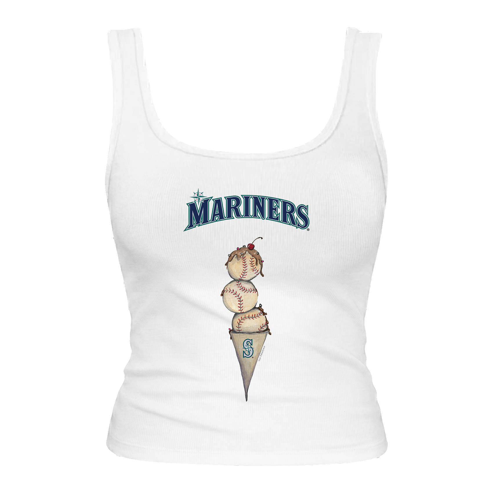 Seattle Mariners Triple Scoop Emmy Tank