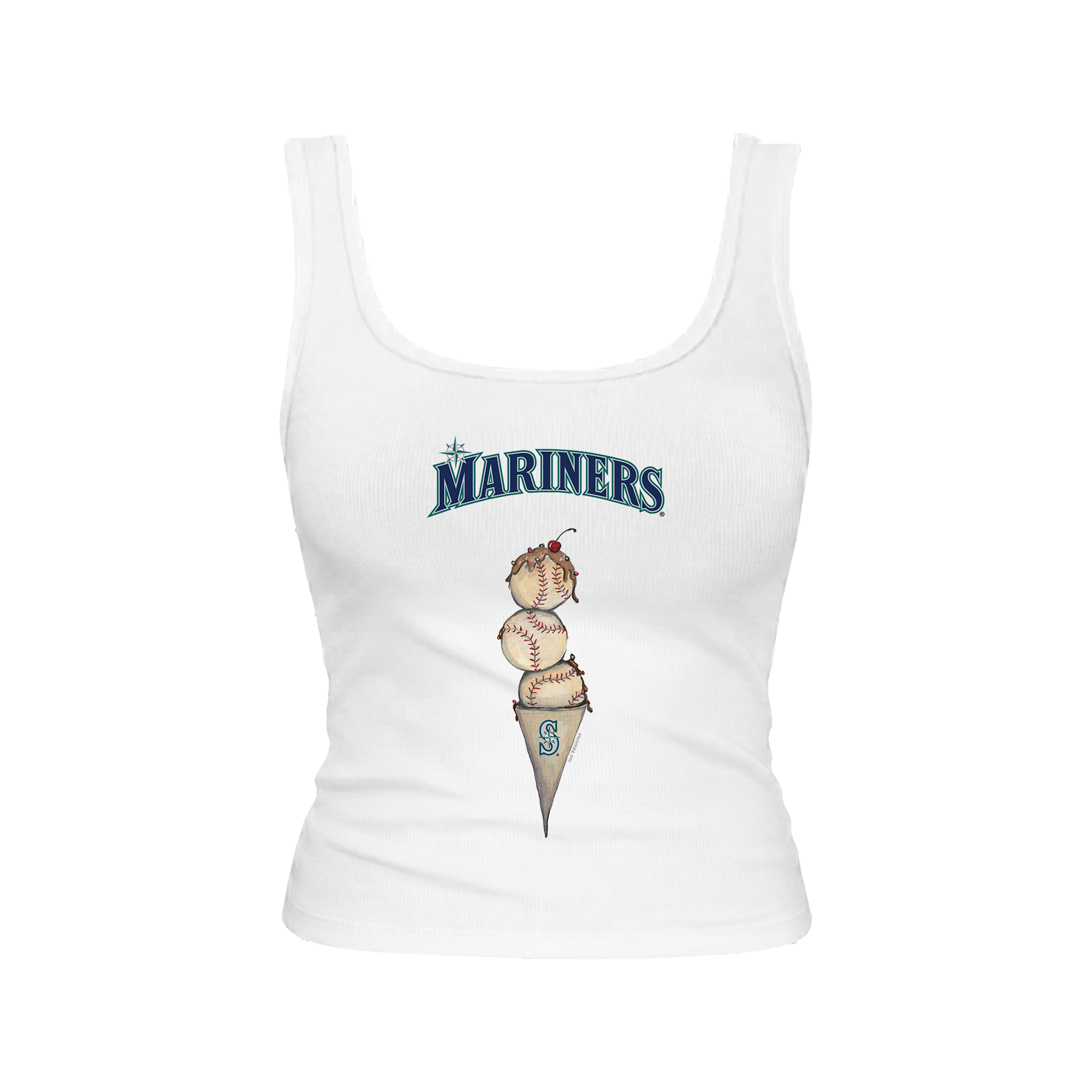 Seattle Mariners Triple Scoop Emmy Tank