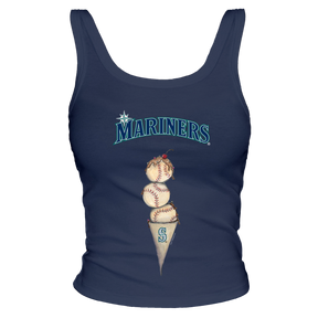 Seattle Mariners Triple Scoop Ribbed Tank