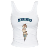 Seattle Mariners Triple Scoop Ribbed Tank