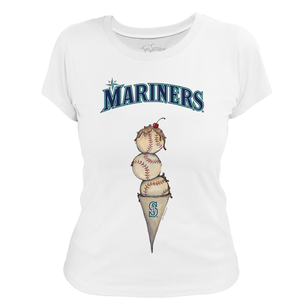 Seattle Mariners Triple Scoop Women's Tee Shirt