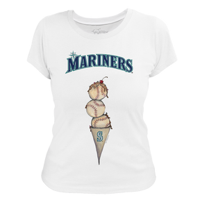 Seattle Mariners Triple Scoop Women's Tee Shirt