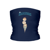 Seattle Mariners Triple Scoop Tube Top - Tiny Turnip