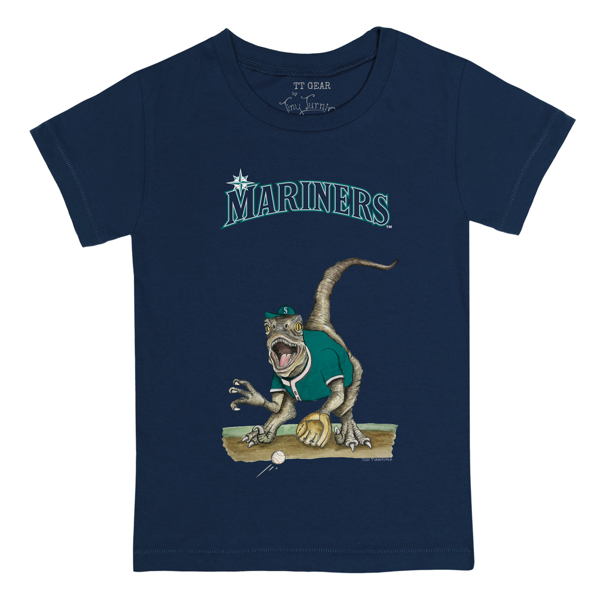 Seattle Mariners Velociraptor Tee Shirt