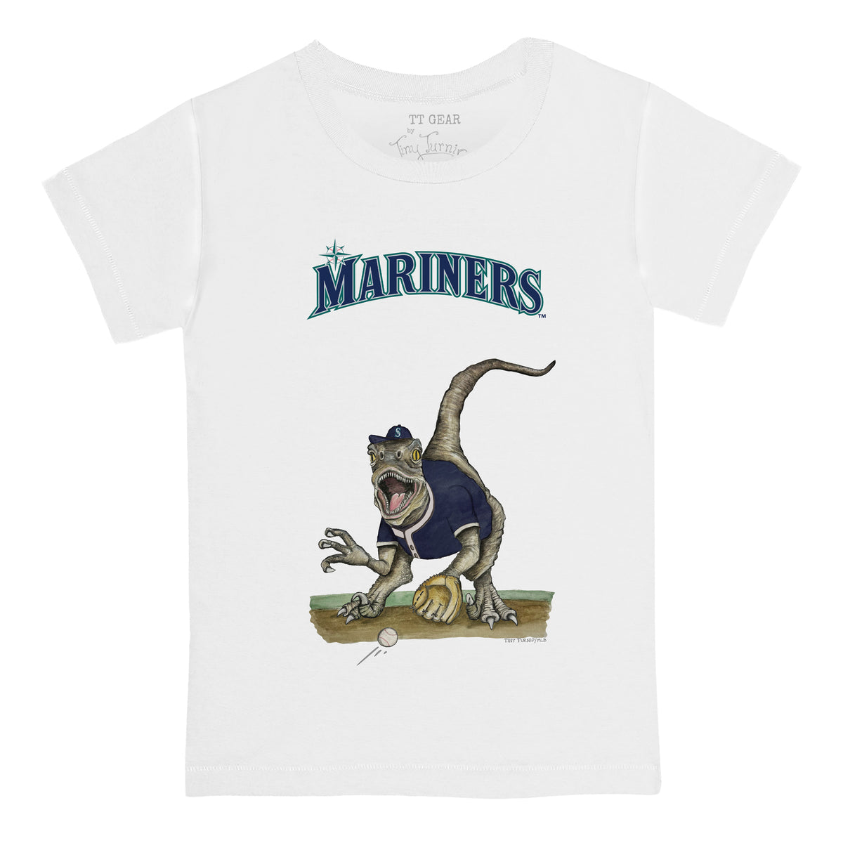 Seattle Mariners Velociraptor Tee Shirt