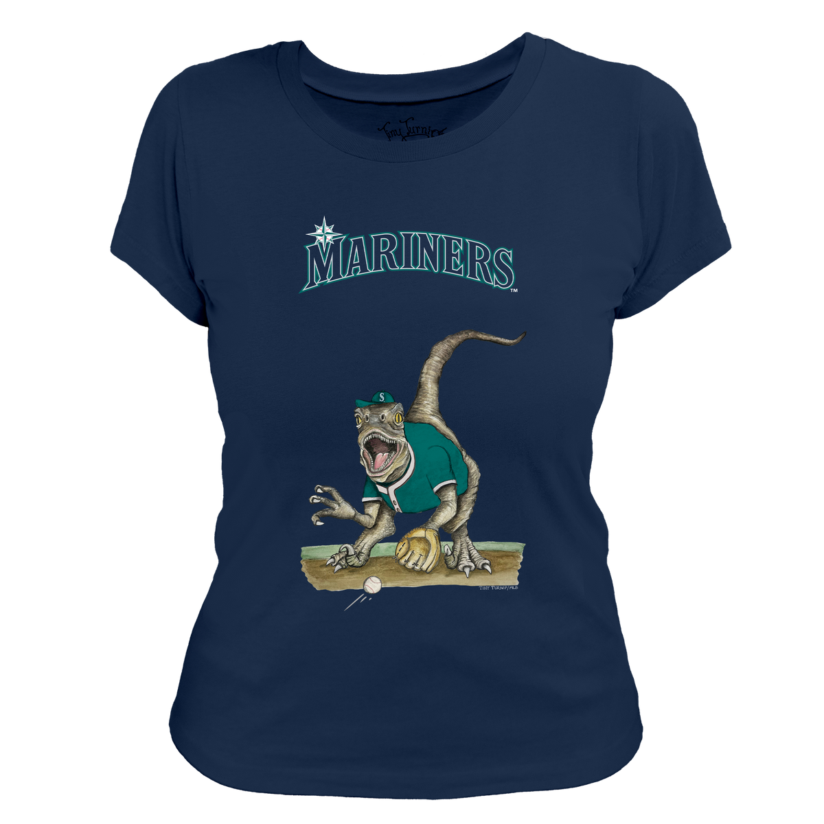 Seattle Mariners Velociraptor Tee Shirt