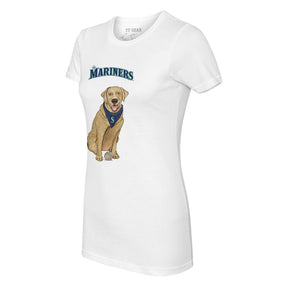 Seattle Mariners Yellow Labrador Retriever Tee Shirt