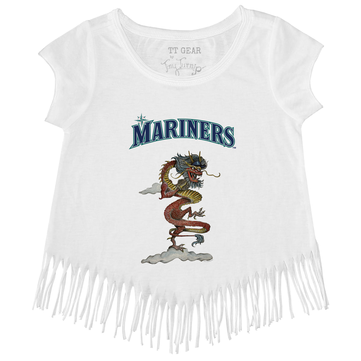 Seattle Mariners 2024 Year of the Dragon Fringe Tee