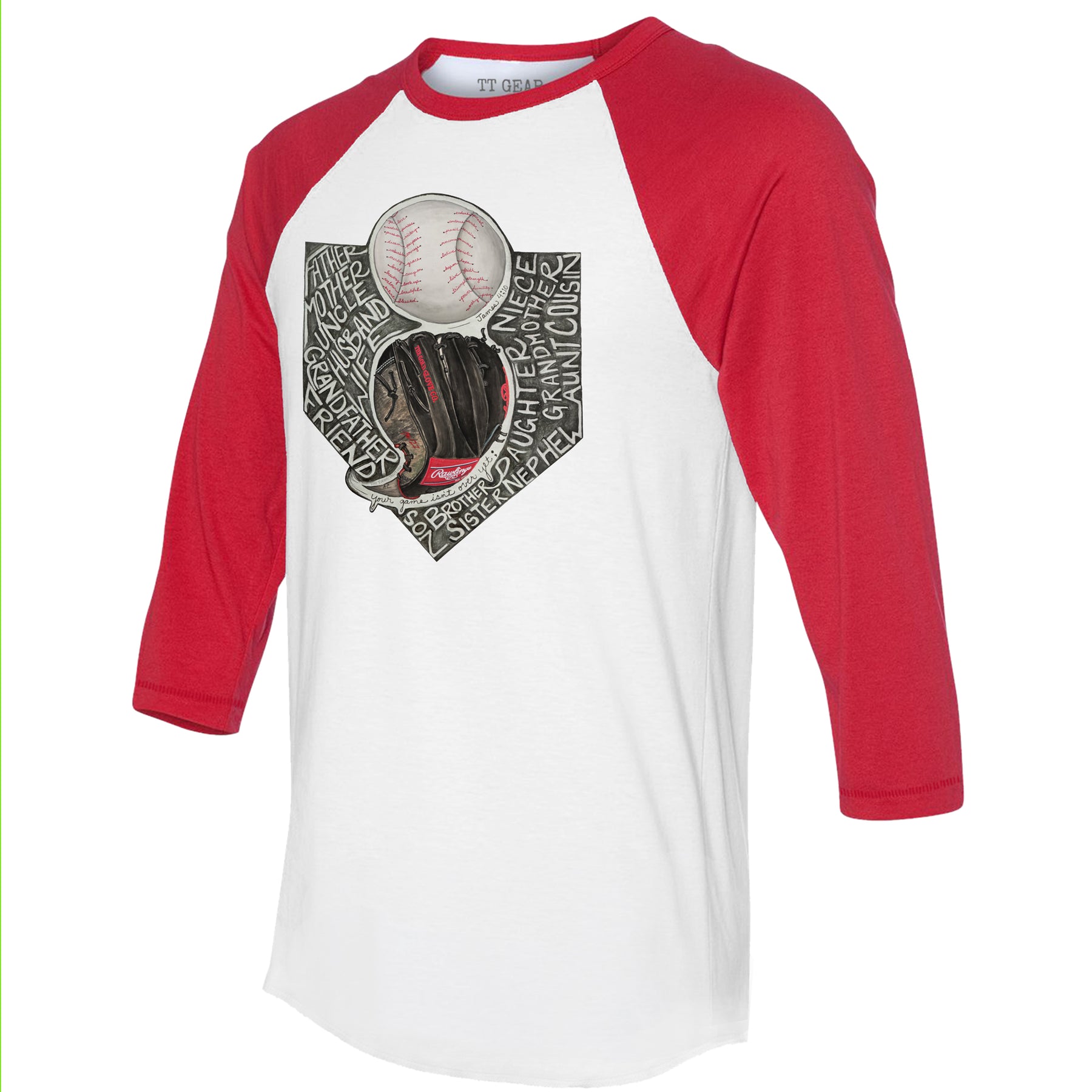 MLB St Louis Cardinals Gear for Sports T-Shirt LG Red Grandma of