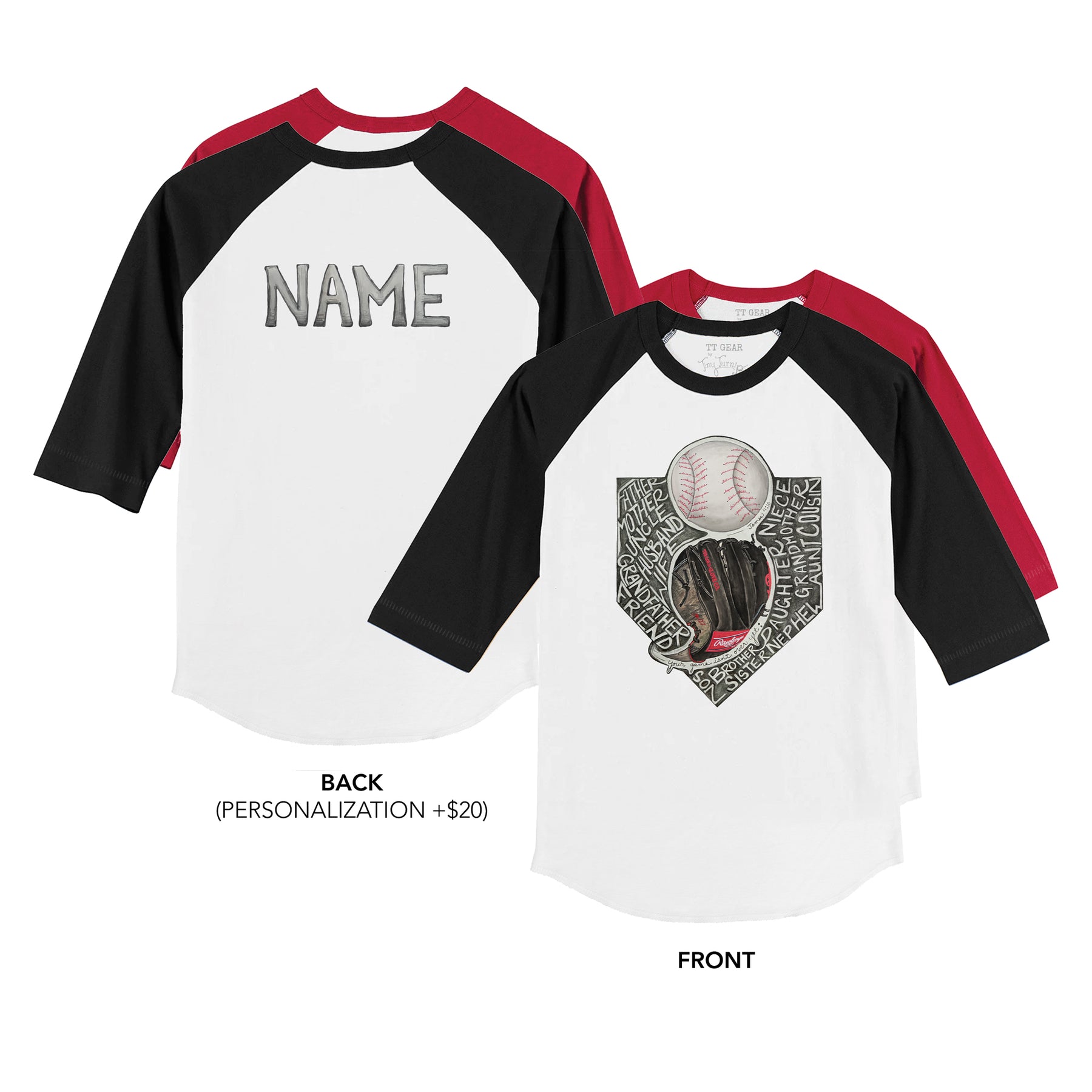 Your Game Isn't Over Yet; 3/4 Sleeve Raglan