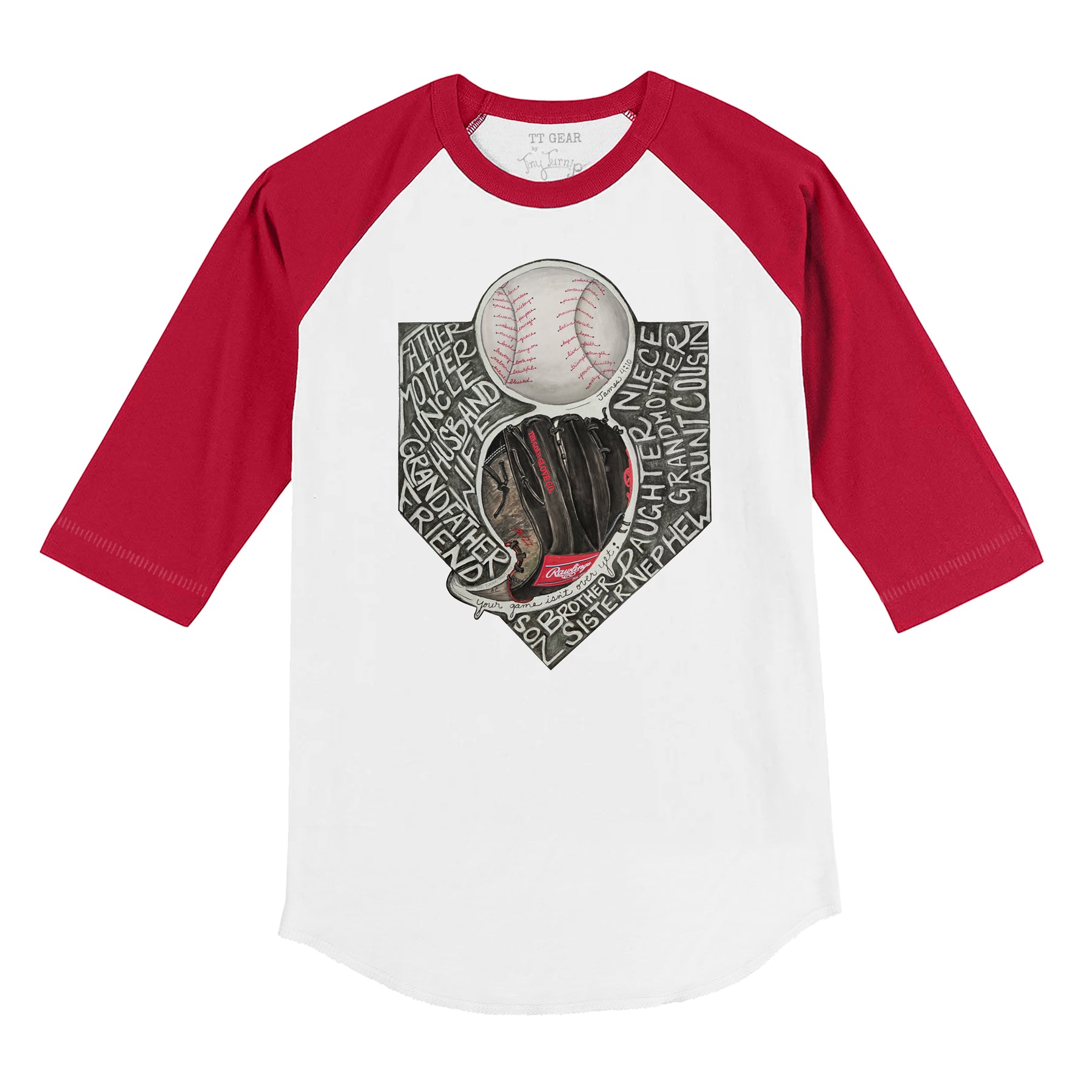 Your Game Isn't Over Yet; 3/4 Sleeve Raglan