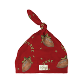 VIP Football: Football Bow w/ Name - Beanie - Tiny Turnip