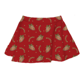 VIP Football: Football Bow w/ Name - Skirt - Tiny Turnip
